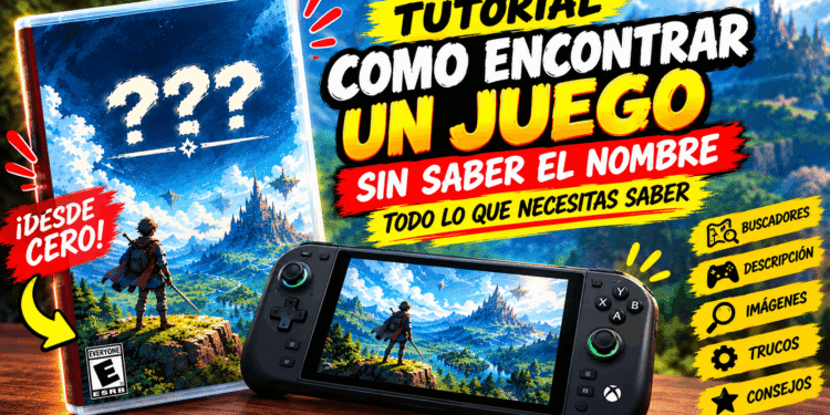 Cómo buscar un juego sin saber el nombre